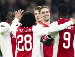 Hasil Lengkap Liga Europa : Ajax Pesta Gol di Kandang, Athletic Club Menang Tipis