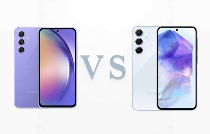 Samsung Galaxy A55 5G vs Samsung Galaxy A54 5G