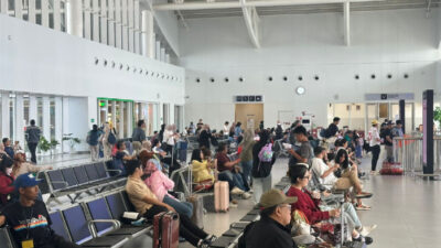 Okupansi Kereta Cepat Whoosh di arus balik libur panjang Hari Raya Waisak mencapai 80 persen/Corsec.