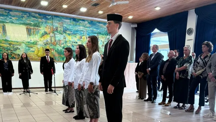 Mauro Zijlstra Resmi Jadi WNI Mauro Zijlstra Resmi Jadi WNI