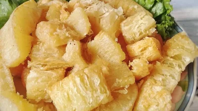 Resep Praktis Singkong Goreng Merekah, Dijamin Empuk dan Gurih Tahan Lama