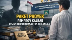Tim Airlangga Diduga Kuasai 800 Proyek Kalbar