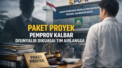 Tim Airlangga Diduga Kuasai 800 Proyek Kalbar