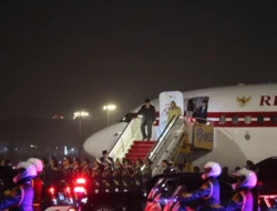 Kunjungan Perdana Kenegaraan, Presiden Prabowo Tiba di Beijing